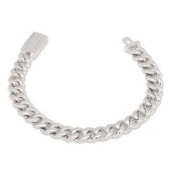 10mm Iced Miami Cuban Link Bracelet -King Ice Shop 10mm iced miami cuban bracelet king ice 30564323262639