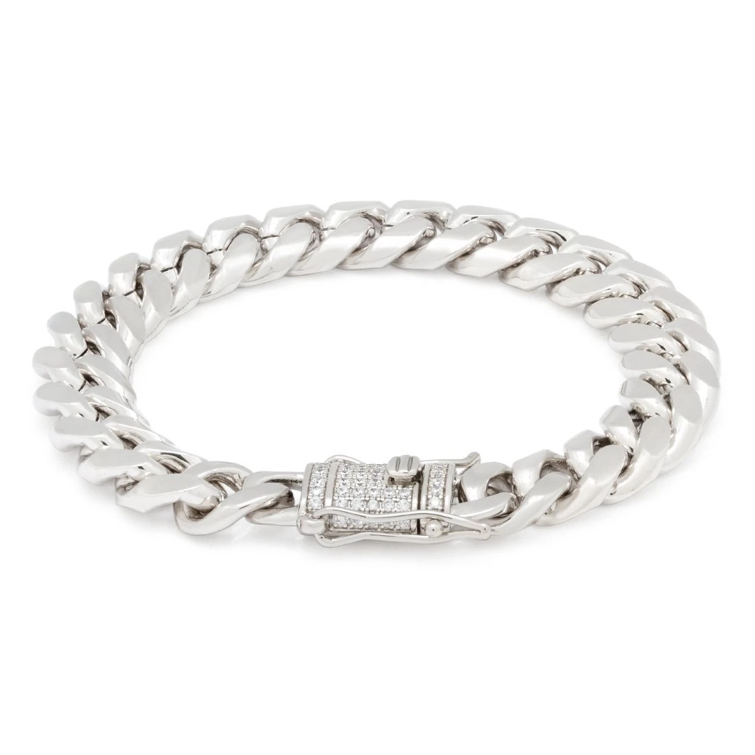 10mm Miami Cuban Link Bracelet 4 10mm Miami Cuban Link Bracelet - Image 4