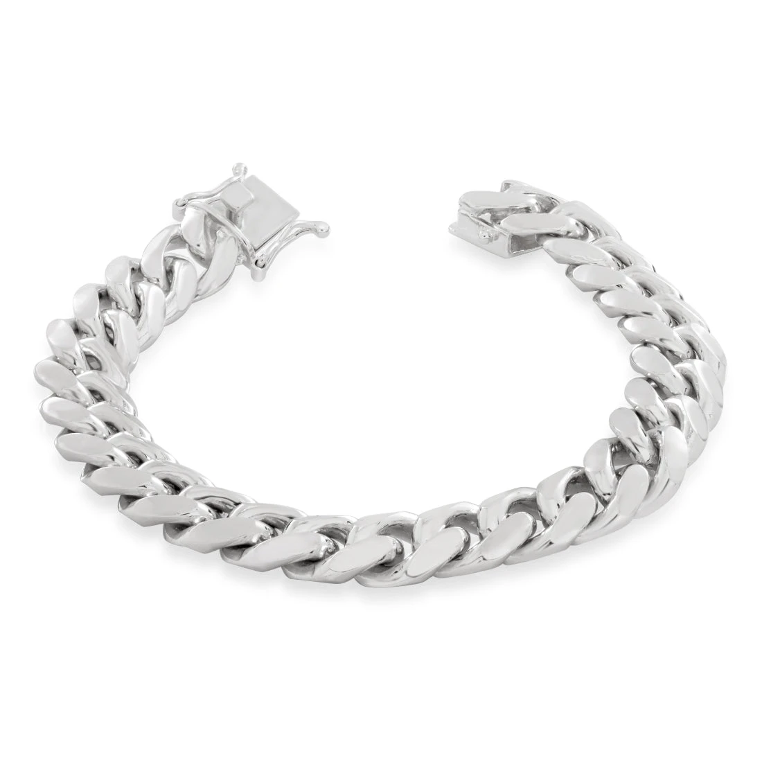 10mm Miami Cuban Link Bracelet 5 10mm Miami Cuban Link Bracelet - Image 5