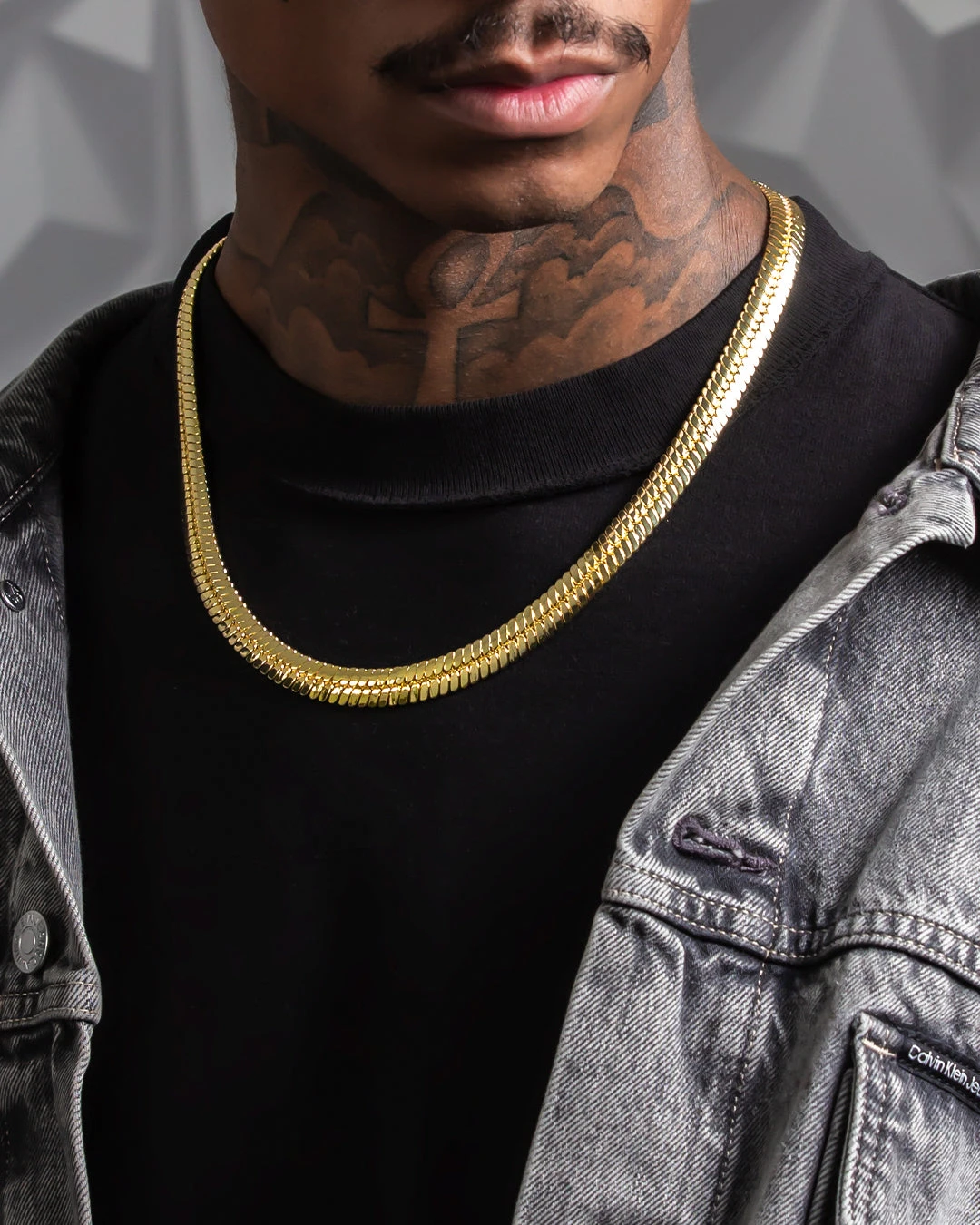 10mm Thick Herringbone Chain 2 10mm Thick Herringbone Chain - Image 2