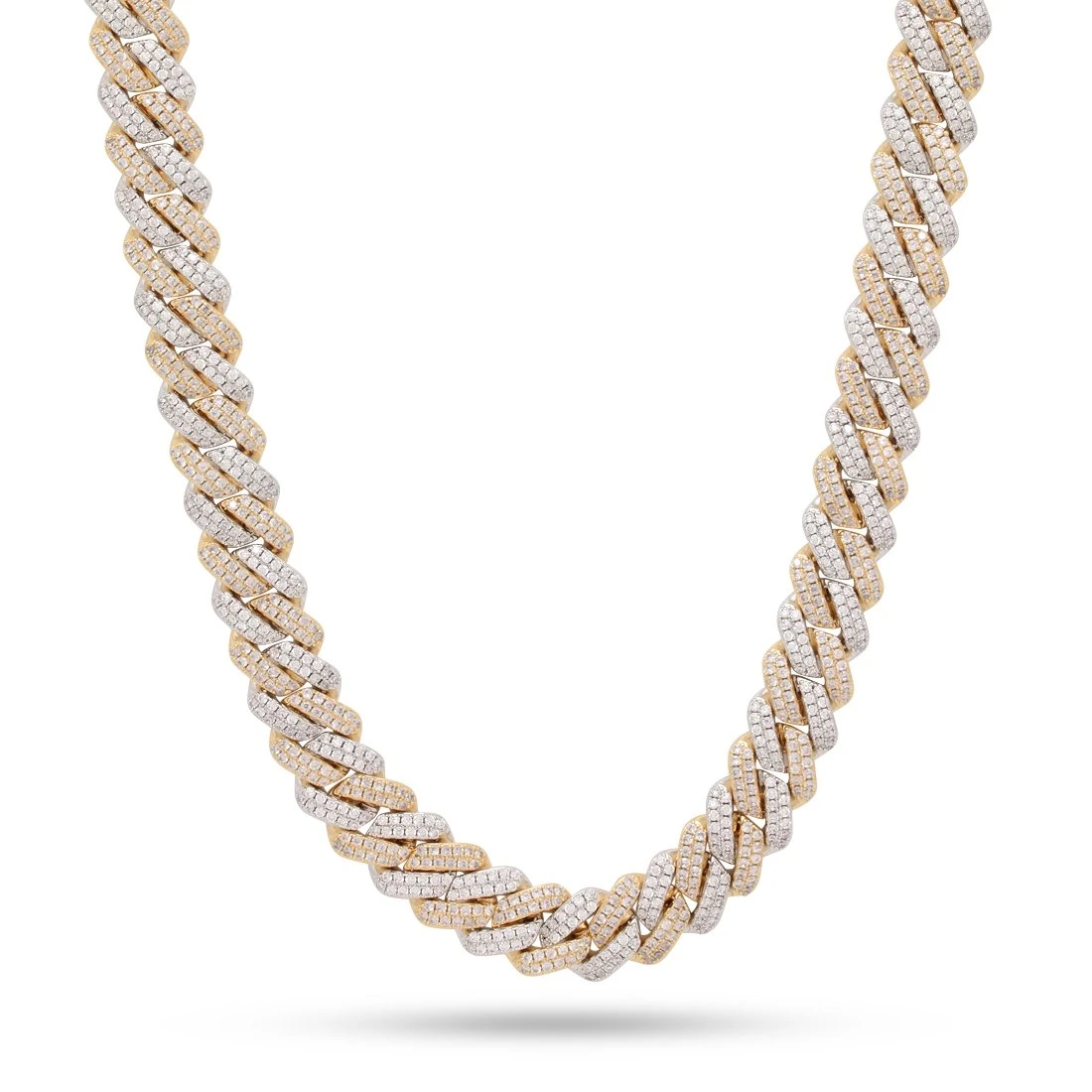 12mm Iced Diamond Cut Miami Cuban Link Chain 8 12mm Iced Diamond Cut Miami Cuban Link Chain - Image 8
