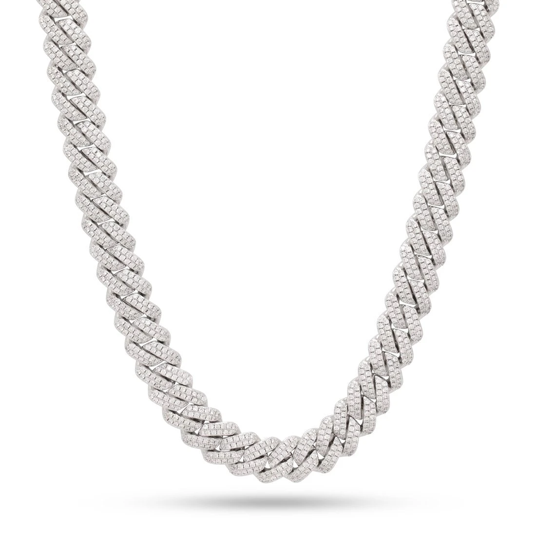12mm Iced Diamond Cut Miami Cuban Link Chain 5 12mm Iced Diamond Cut Miami Cuban Link Chain - Image 5