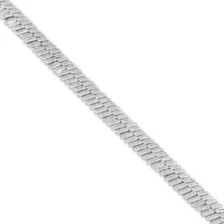 12mm Iced Herringbone Chain -King Ice Shop 12mm iced herringbone chain king ice 35495051526319