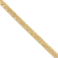 12mm Iced Herringbone Chain -King Ice Shop 12mm iced herringbone chain king ice 35495051559087