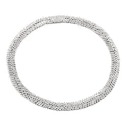 12mm Iced Herringbone Chain -King Ice Shop 12mm iced herringbone chain king ice 35495051722927