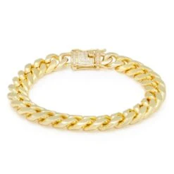 12mm Miami Cuban Link Bracelet