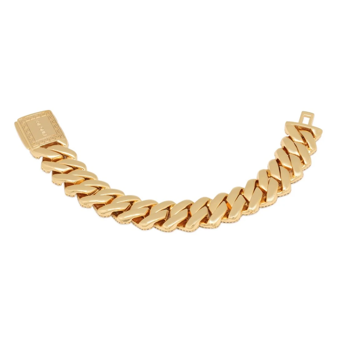 18mm Iced Diamond Cut Miami Cuban Link Bracelet 3 18mm Iced Diamond Cut Miami Cuban Link Bracelet - Image 3