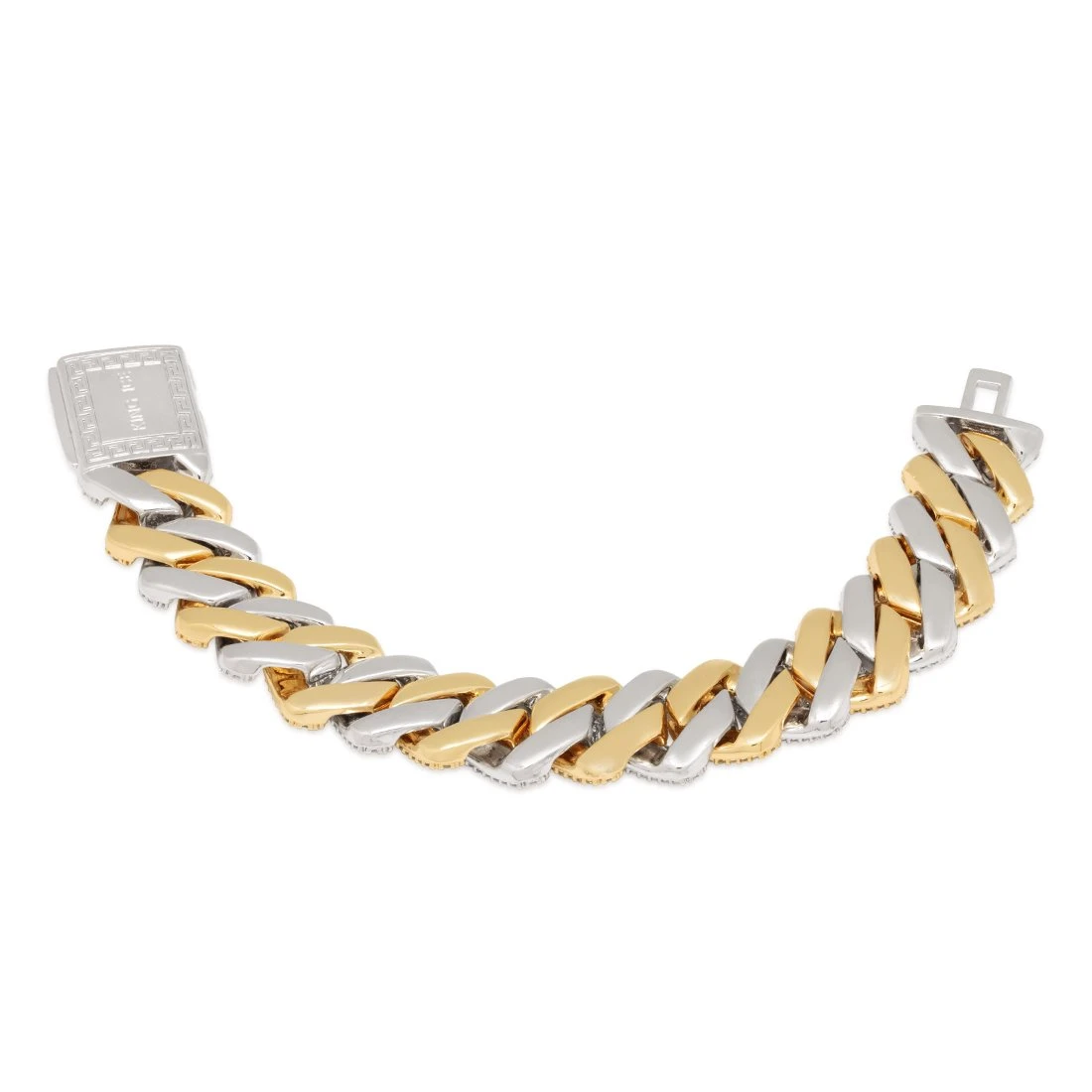 18mm Iced Diamond Cut Miami Cuban Link Bracelet 9 18mm Iced Diamond Cut Miami Cuban Link Bracelet - Image 9