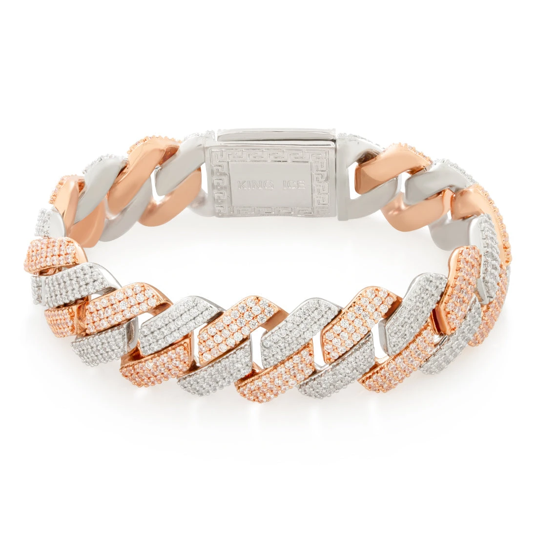 18mm Iced Diamond Cut Miami Cuban Link Bracelet 11 18mm Iced Diamond Cut Miami Cuban Link Bracelet - Image 11