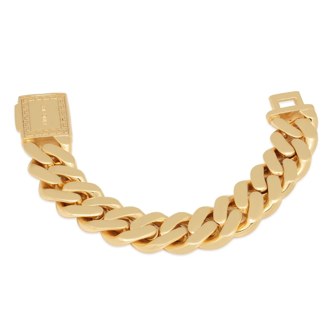 18mm Iced Miami Cuban Link Bracelet 2 18mm Iced Miami Cuban Link Bracelet - Image 2