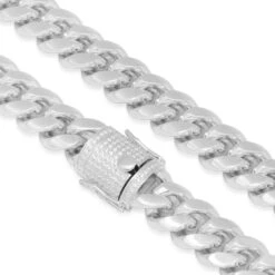 18mm Miami Cuban Link Chain -King Ice Shop 18mm miami cuban chain king ice 30526469832879