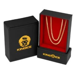 3mm Franco Chain Choker Set -King Ice Shop 2 5mm franco chain choker set king ice 30544577888431