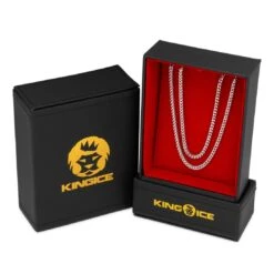 3mm Franco Chain Choker Set -King Ice Shop 2 5mm franco chain choker set king ice 30590486085807