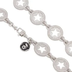 20mm Circled Star Chain -King Ice Shop 20mm circled star chain king ice 31650369241263