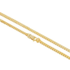 3mm Miami Cuban Link Chain -King Ice Shop 3mm miami cuban link chain king ice 36624763617455