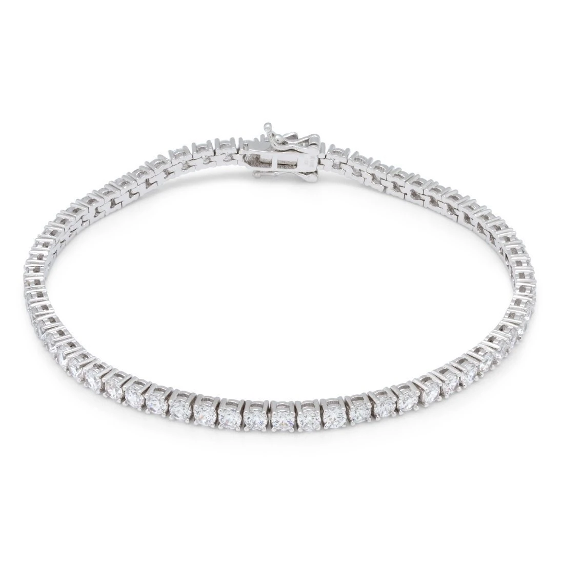 3mm Tennis Bracelet 2 3mm Tennis Bracelet - Image 2