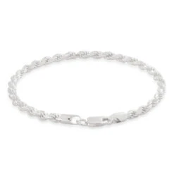 3mm Rope Bracelet 8 3mm Rope Bracelet -King Ice Shop 4mm rope bracelet king ice 34856231141551