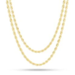 3mm Rope Chain Choker Set