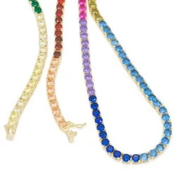 4mm Spectrum Tennis Chain -King Ice Shop 4mm spectrum tennis chain king ice 30568281866415