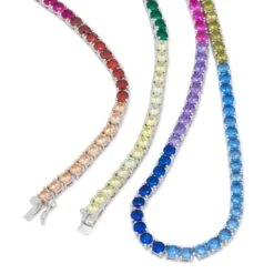 4mm Spectrum Tennis Chain -King Ice Shop 4mm spectrum tennis chain king ice 30568335868079