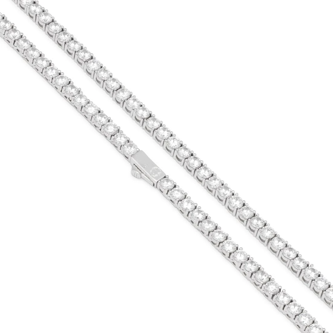 4mm Tennis Chain Choker Set 8 4mm Tennis Chain Choker Set - Image 8