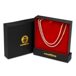 4mm Tennis Chain Choker Set 15 4mm Tennis Chain Choker Set -King Ice Shop 4mm tennis chain choker set king ice 30541483802799