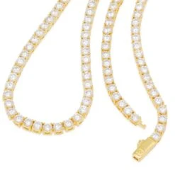 4mm Tennis Chain Choker Set 13 4mm Tennis Chain Choker Set -King Ice Shop 4mm tennis chain choker set king ice 30541609402543