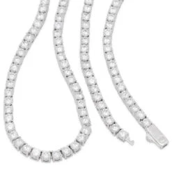 4mm Tennis Chain Choker Set 17 4mm Tennis Chain Choker Set -King Ice Shop 4mm tennis chain choker set king ice 30591942557871