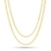 5mm Miami Cuban Link Chain Choker Set