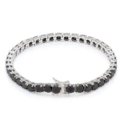 5mm Onyx Tennis Bracelet -King Ice Shop 5mm onyx tennis bracelet king ice 14869458878518