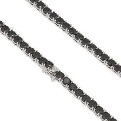 5mm Onyx Tennis Chain 13 5mm Onyx Tennis Chain -King Ice Shop 5mm onyx tennis chain king ice 30598948520111