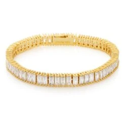 6mm Baguette Tennis Bracelet