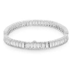 6mm Baguette Tennis Bracelet -King Ice Shop 6mm baguette tennis bracelet king ice 36122672824495