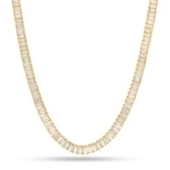 6mm Baguette Tennis Chain