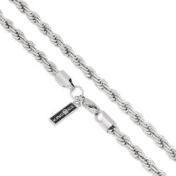 5mm Rope Chain Choker Set 18 5mm Rope Chain Choker Set -King Ice Shop 6mm rope chain choker set king ice 22677015691439