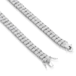 8mm Double-Row Tennis Chain 11 8mm Double-Row Tennis Chain -King Ice Shop 8mm double row tennis chain king ice 30596763779247