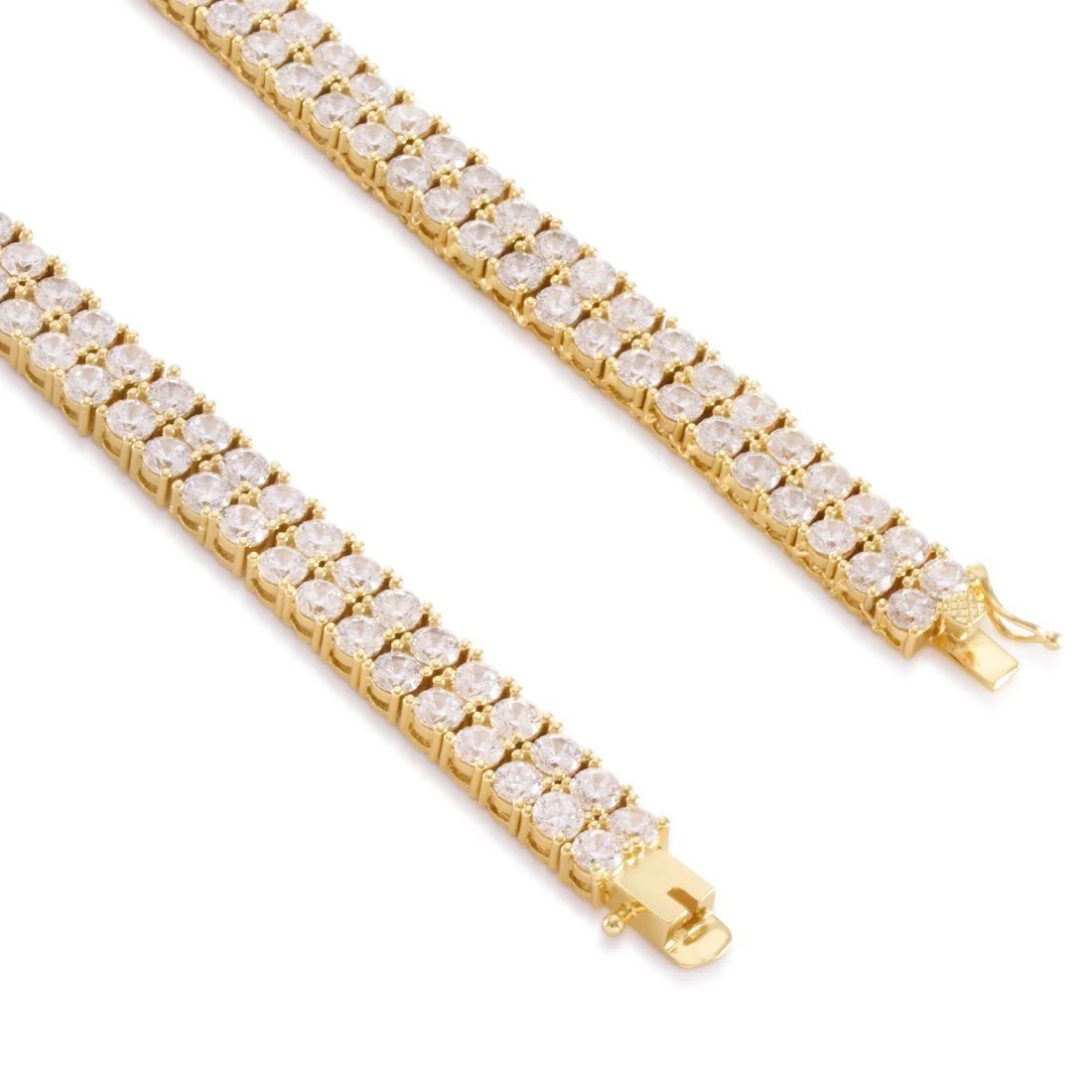 8mm Double-Row Tennis Chain 3 8mm Double-Row Tennis Chain - Image 3