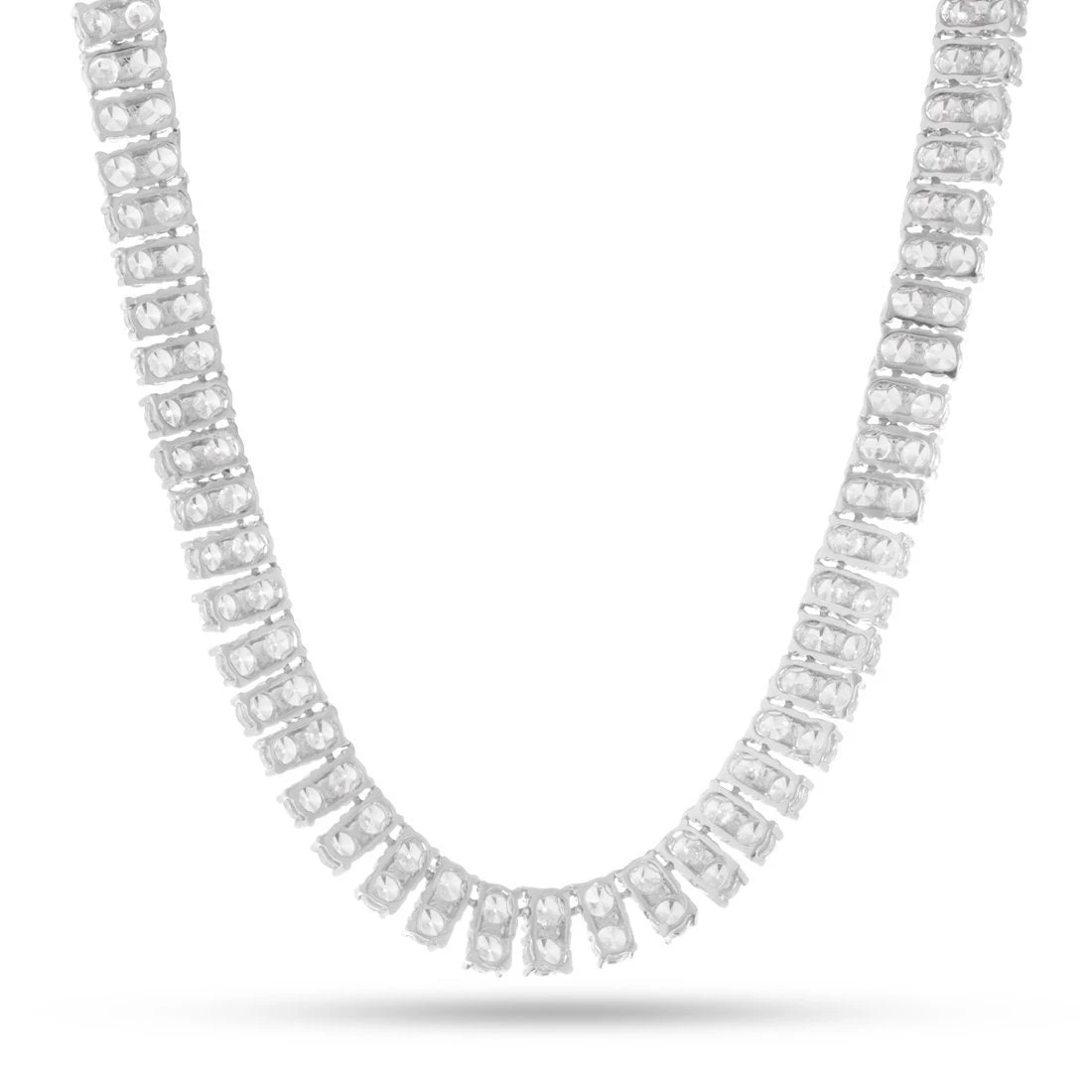 8mm Double-Row Tennis Chain 5 8mm Double-Row Tennis Chain - Image 5