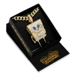 SpongeBob X King Ice - The SpongeBob SquarePants Necklace 7 SpongeBob X King Ice - The SpongeBob SquarePants Necklace -King Ice Shop NKX13172 XL4