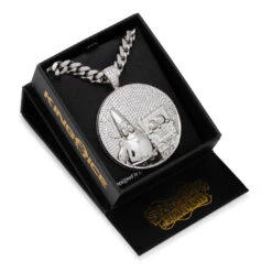 SpongeBob X King Ice - Best Friends Necklace 13 SpongeBob X King Ice - Best Friends Necklace -King Ice Shop NKX14120 Silver4