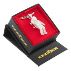 Astronaut Necklace -King Ice Shop astronaut necklace king ice 37210454065327