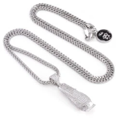 Barber Shop Clippers Necklace 11 Barber Shop Clippers Necklace -King Ice Shop barber shop clippers necklace king ice 30596553867439