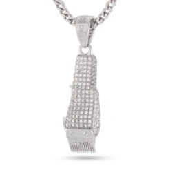 Barber Shop Clippers Necklace 10 Barber Shop Clippers Necklace -King Ice Shop barber shop clippers necklace king ice 30596555735215
