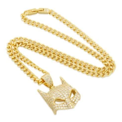 Batman X King Ice - Cowl Necklace -King Ice Shop batman x king ice cowl necklace king ice 32962555183279