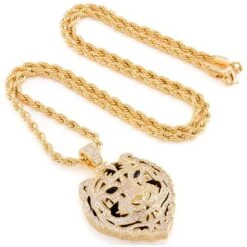 Bengal Tiger Necklace 10 Bengal Tiger Necklace -King Ice Shop bengal tiger necklace king ice 30519965614255