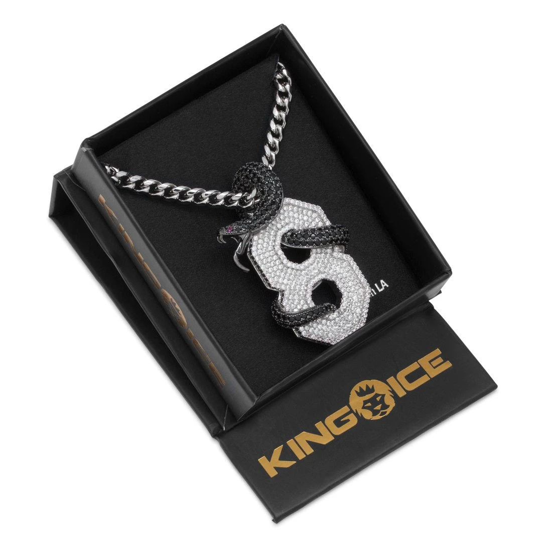 Black Mamba Number 8 Necklace 9 Black Mamba Number 8 Necklace - Image 9