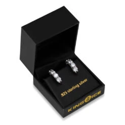 Brilliant-Cut Hoop Earrings 9 Brilliant-Cut Hoop Earrings -King Ice Shop brilliant cut hoop earrings king ice 30599055900847