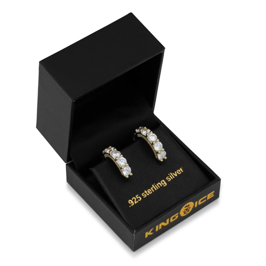 Brilliant-Cut Hoop Earrings 2 Brilliant-Cut Hoop Earrings - Image 2