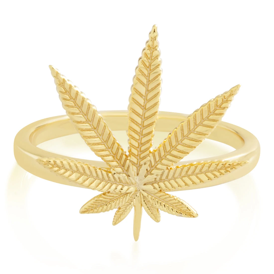 Cannabis Leaf Ring 2 Cannabis Leaf Ring - Image 2