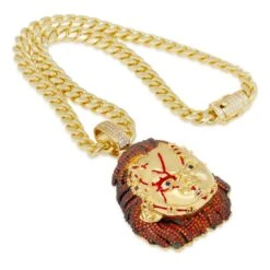 Chucky X King Ice - Bad Guy Necklace -King Ice Shop chucky x king ice bad guy necklace king ice 30530596536495